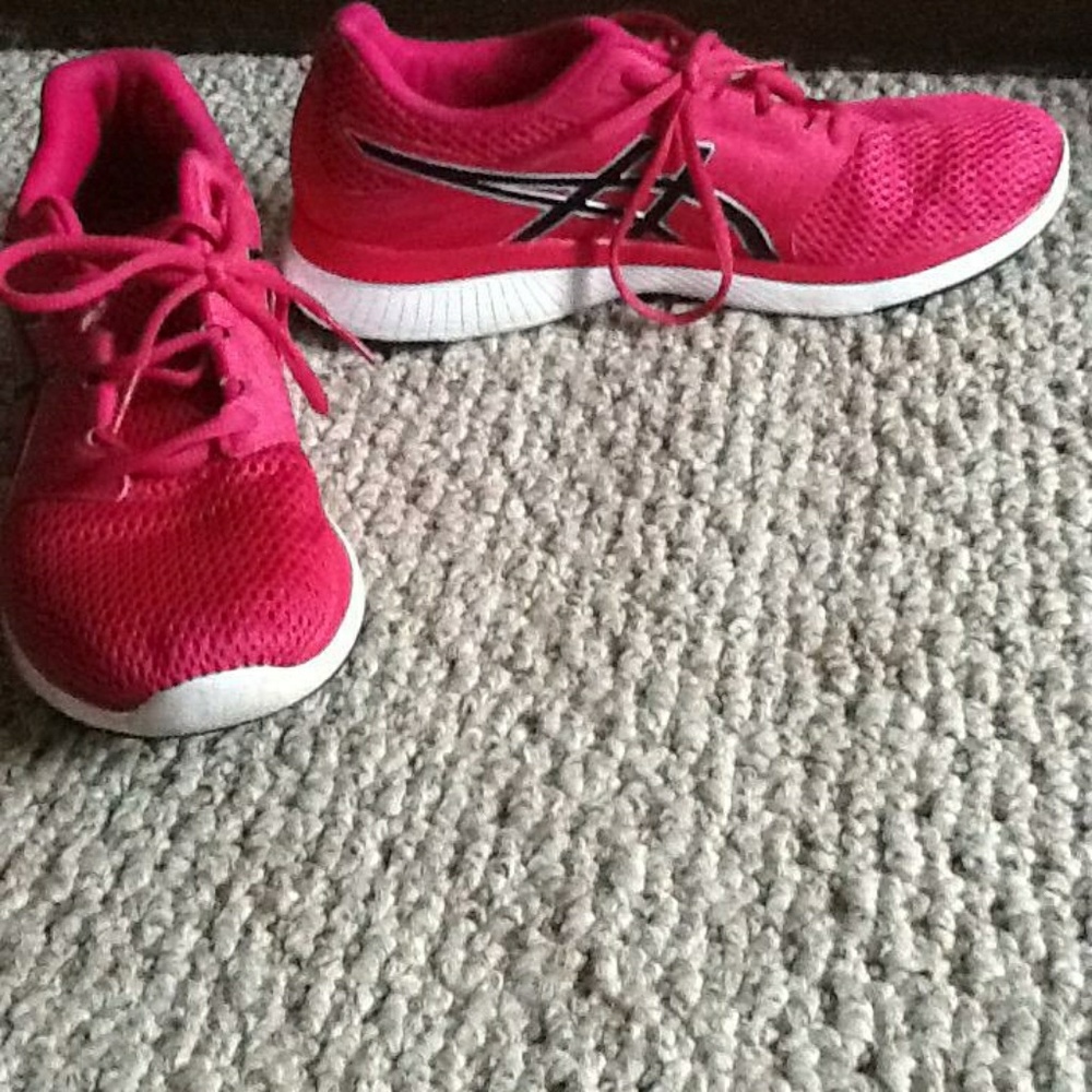 Asics running shoes.